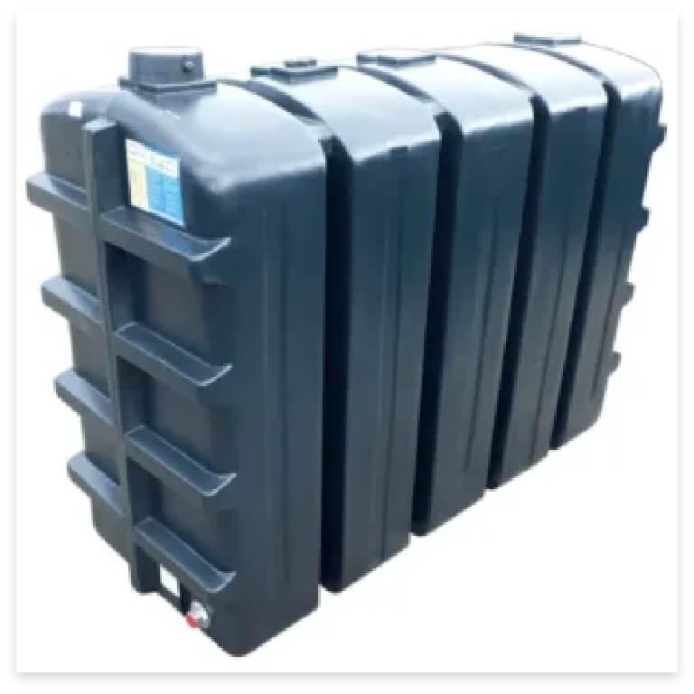 Single Skin Rectangular Oil Tank