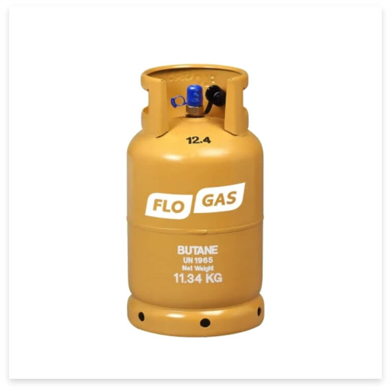 Flo Gas Butane 11.34kg Yellow Cylinder