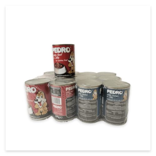 Pedro Dog Food Tins (12x 400g)